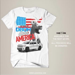 DBOH DOES AMERICA Flag Nor Fail Shirt